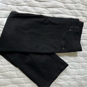 SPANX Black Straight Jeans